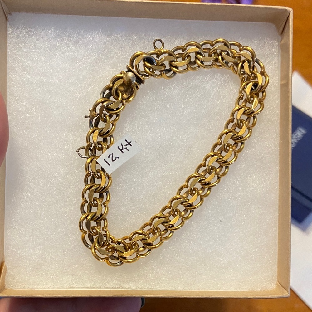 Gold Chain Bracelet